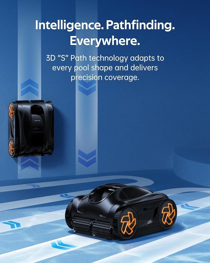 iGarden Pool Cleaner K60, 6H Cordless Robotic Pool Vacuum - Image 4