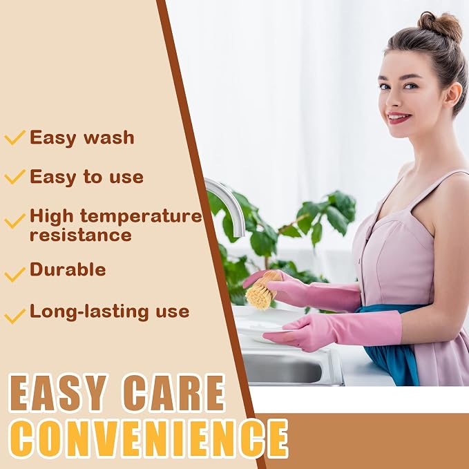Nuenen 50 Packs Bamboo Dish Scrub Brushes Wooden Scrubbers Set Kitchen - Image 6
