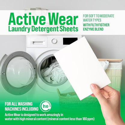 Rockin' Green Active Wear Travel Laundry Detergent Sheets - Image 8