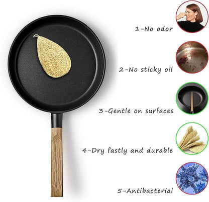 Natural Loofah Dish Sponge - Image 4