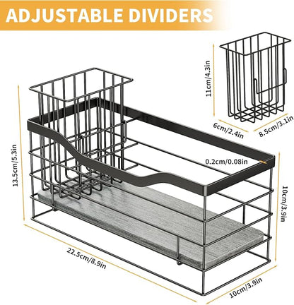 Sponge Holder for Kitchen Sink, Stainless Steel Sink Caddy and Drying Rack - Image 7