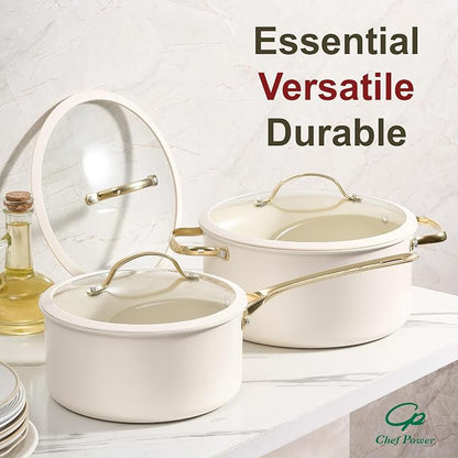 Chef Power Ceramic Cookware Sets, Cookware Set - Image 7