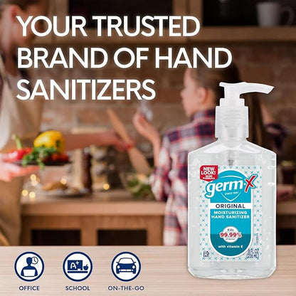 Germ-X Original Hand Sanitizer, Non-Drying Moisturizing Gel - Image 8