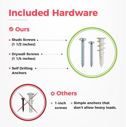 Garage Wall Organizer | 64" Heavy-Duty Tool Storage Rack | Adjustable - Image 4