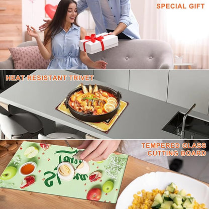 10 Pcs Sublimation Cutting Board Blanks, 11x8 Inch Tempered Glass Sublimation - Image 7