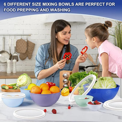 Greentainer Plastic Mixing Bowls - Image 7