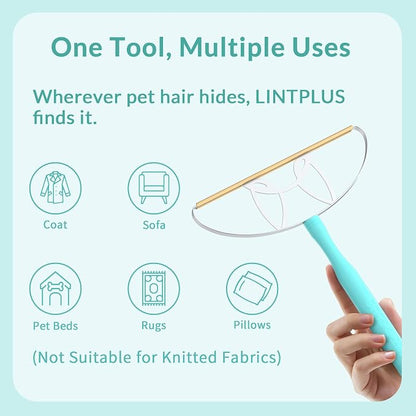 Pet Hair Removal Tool Kit-Max and Pro-by LINTPLUS, Cat Hair Remover and Carpet - Image 6