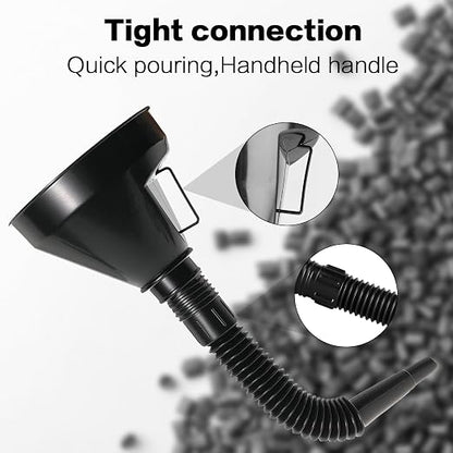 4 PcsOil Funnel Kit, Car Oil Funnels - Image 5