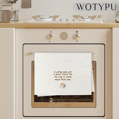 Friend and Coffee Kitchen Towels, Gifts - Image 3