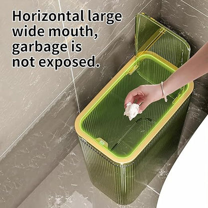 Transparent Trash Can, Bathroom Trash Cans - Image 5