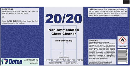20-20 Non-Streaking, Non-Ammoniated Glass Cleaner - Image 4