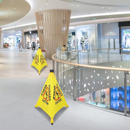 3 Pcs 20 inch Pop up Wet Floor Sign - Image 6