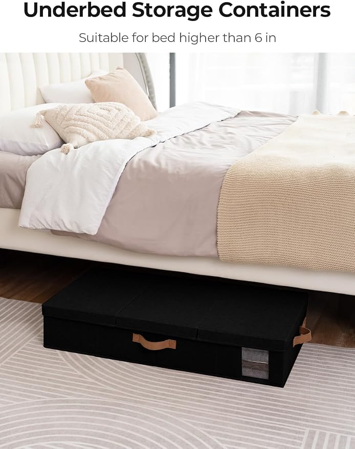 StorageWorks 2-Pack Large Under Bed Storage Bins - Image 7