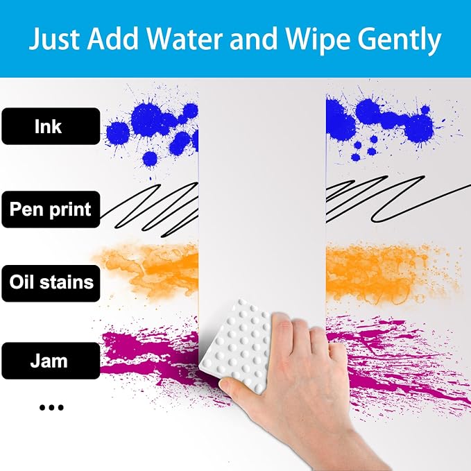 Magic Cleaning Erasers, Kitchen Sponge 10 Pack 2X Density Melamine Sponge Foam - Image 2