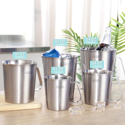 Newness Measuring Cup, Stainless Steel Measuring Cup - Image 9