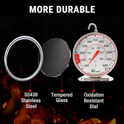 Oven Thermometer 2.4 Inch Oven Temperature Gauge - Image 5