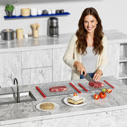 Tempered Glass Cutting Board Set - Image 9