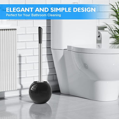 Toilet Brush and Holder 2 Pack, 304 Stainless Steel Toilet Brush - Image 6