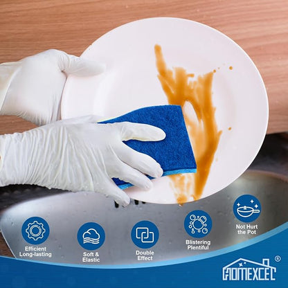 HOMEXCEL Sponges Kitchen 24pcs Non-Scratch - Image 3
