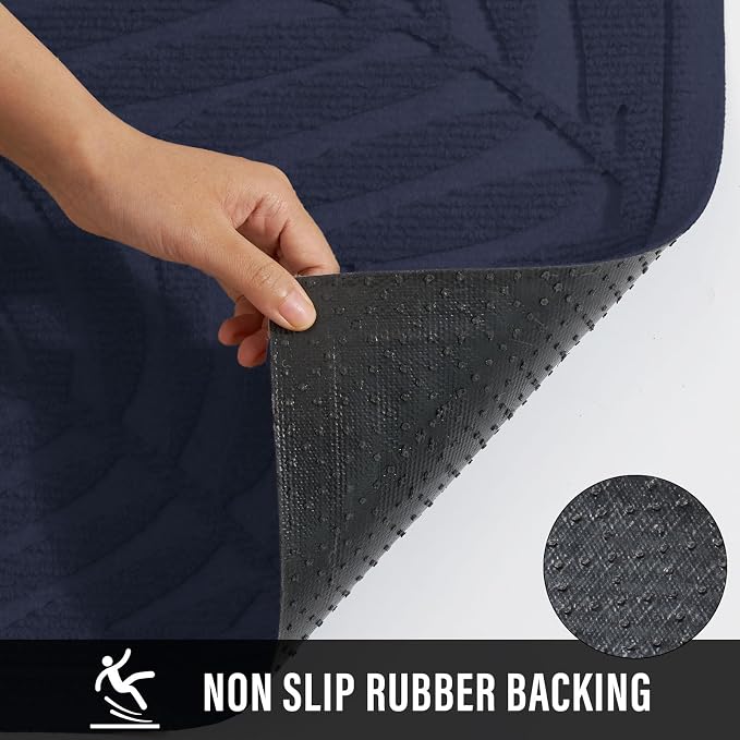 Front Door Mat, Absorbent Resist Dirt Welcome Door Mat Indoor Outdoor, - Image 5