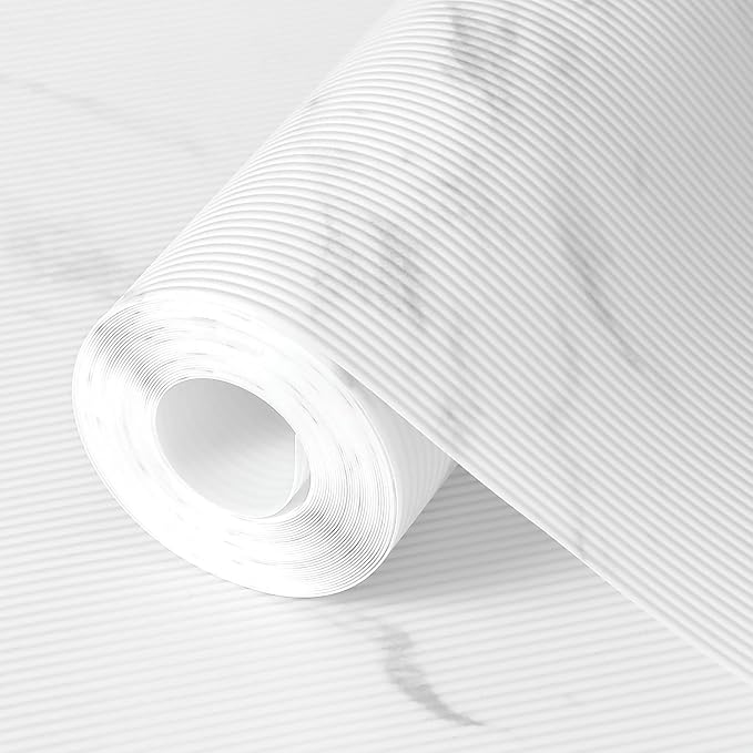 Shelf Liners 14 in x 20 ft EVA Drawer Mats, Non-Adhesive Cupboard Protector by Hersvin