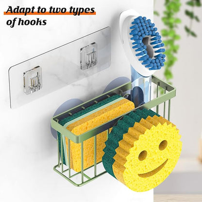 MURLONG Sponge Holder Smiley Face, Sink Caddy, Sink Organizer - Image 3