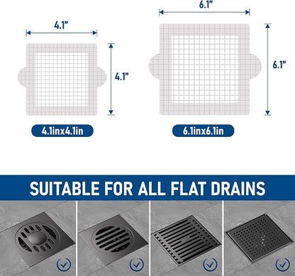 Disposable Hair Catcher Shower Drain Mesh Stickers, Hair Catchers - Image 6