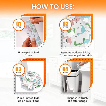 20 Extra Large Toilet Seat Covers Disposable - Image 6