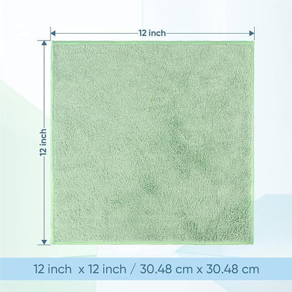 HOMEXCEL Microfiber Washcloths 50 Pack, Highly Absorbent and Soft Face Towel - Image 5