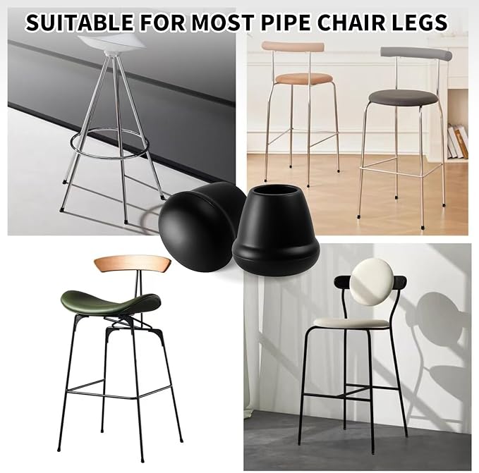 1 Inch Heavy Duty Rubber Chair Leg Caps - Image 7