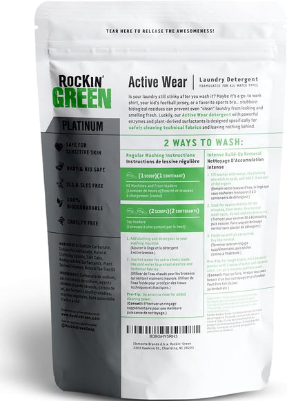 Rockin' Green Laundry Detergent, Plant based, All Natural Laundry Detergent - Image 2