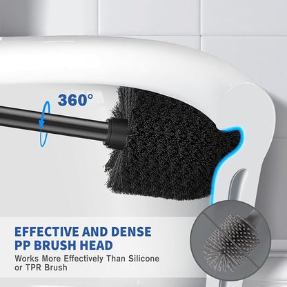 Toilet Brush and Holder, Toilet Brush Stainless Steel, Toilet Bowl Brush - Image 3