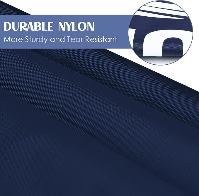 Sylfairy 2 Pack XL Laundry Bag with Strap,Heavy Duty Travel Laundry Bag,Rip-Stop Dirty Clothes Shoulder Bag with Drawstring,Easy Fit a Laundry Hamper or Basket Travel Essentials