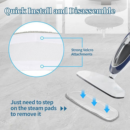 5 Pack Steam Mop Replacement Pads, Steam Mop Pads Compatible - Image 3