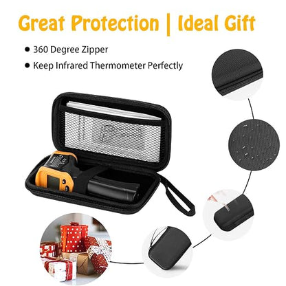 Infrared Thermometer Gun for Cooking, OnniOne Laser Thermometer Gun for - Image 6