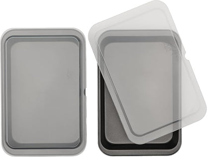 GoodCook Set of 2 Nonstick Steel 13" x 9" Cake Baking Pans by GoodCook