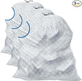 Glad Trash Bags, ForceFlex Tall Kitchen Drawstring Garbage Bags, 13 Gal, Fragrance Free, 80 Ct, Package May Vary| (Pack of 3)