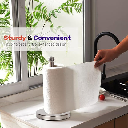 Heavy Weighted Towel Holder, Easy One-Handed Design - Image 2