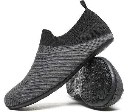 Adult Indoor House Slippers Socks Lightweight Non Slip Grip House Home Shoes by CanLeg