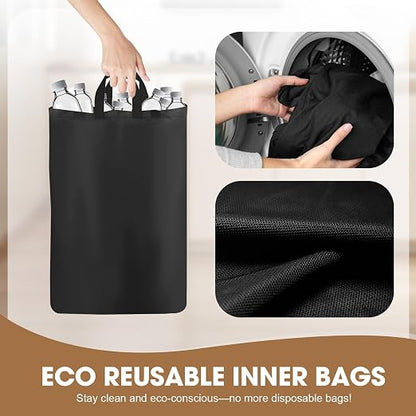 Recycling Bin for Kitchen 26 Gallon 100L, Indoor Recycle Bins - Image 5