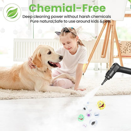Handheld Steam Cleaner for Home, 2500W High Pressure Steam Cleaner for Car - Image 8