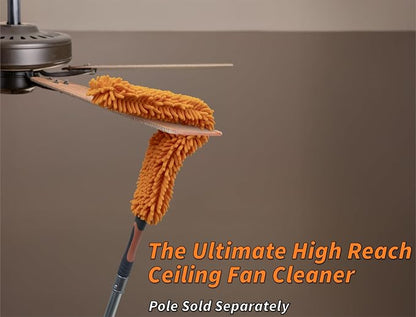 Flexible Ceiling Fan Cleaner Duster // Washable Fan Duster - Image 3