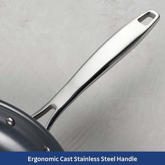 Tramontina Signature 12-Inch Tri-Ply Clad Stainless Steel Large Frying Pan - Image 11