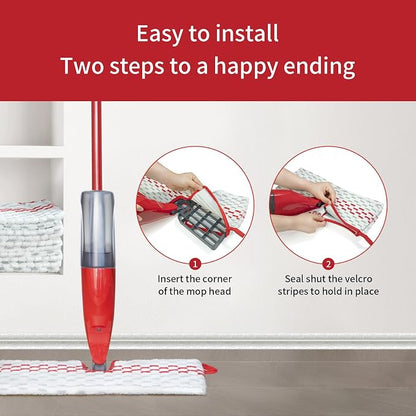 5 Pack Microfiber Mop Refills - Image 2