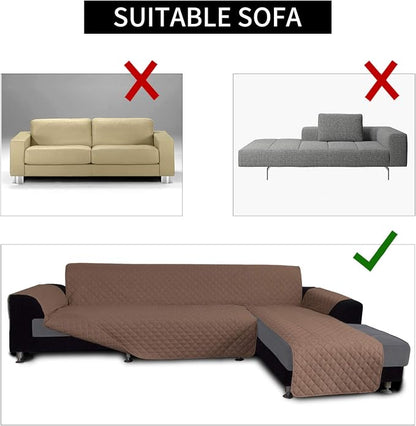 Easy-Going Sofa Slipcover L Shape Sofa Cover Sectional Couch Cover Furniture - Image 3