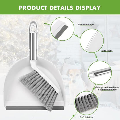 Small Broom and Dustpan Set, Dustpan and Brush Set, Small Brush and Dustpan Set - Image 4