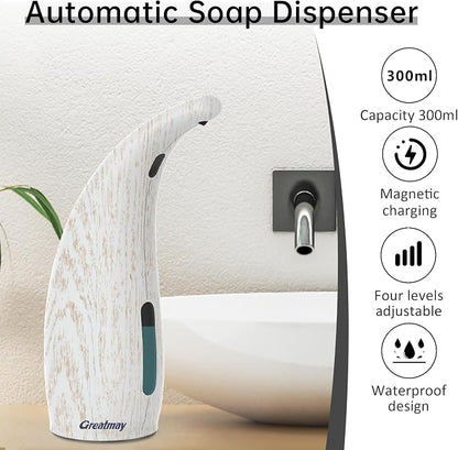 Adjustable Automatic Soap Dispenser Touchless, 4 Adjustable Levels Touchless - Image 2