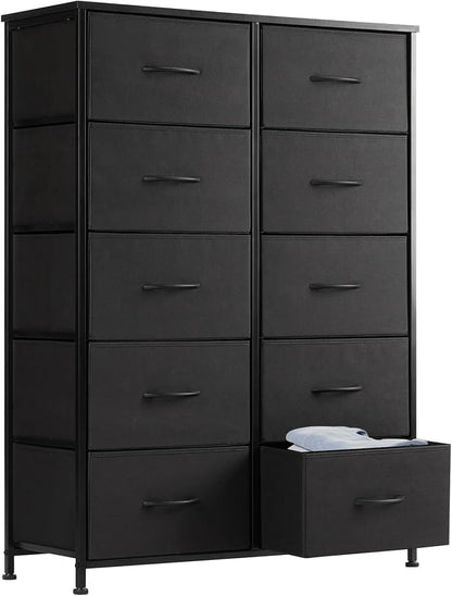 Sweetcrispy Tall Dresser for Bedroom, Drawer Dresser Organizer Storage Drawers by Sweetcrispy