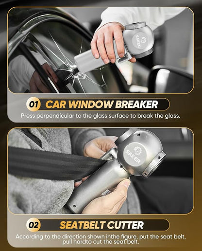 Saker Car Vacuum Portable 6-in-1 Handheld Cordless Vacuums, 20000PA Suction - Image 3