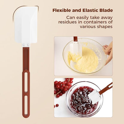 High Heat Resistant Silicone Spatulas, 13-1/2" Commercial Spatula 500°F - Image 3